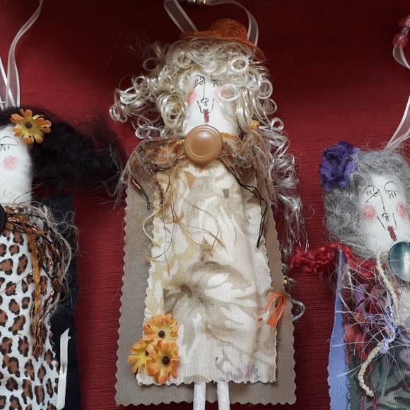 Handmade Door Hanger/Party Favors Comical Doll - Picture 3 of 4